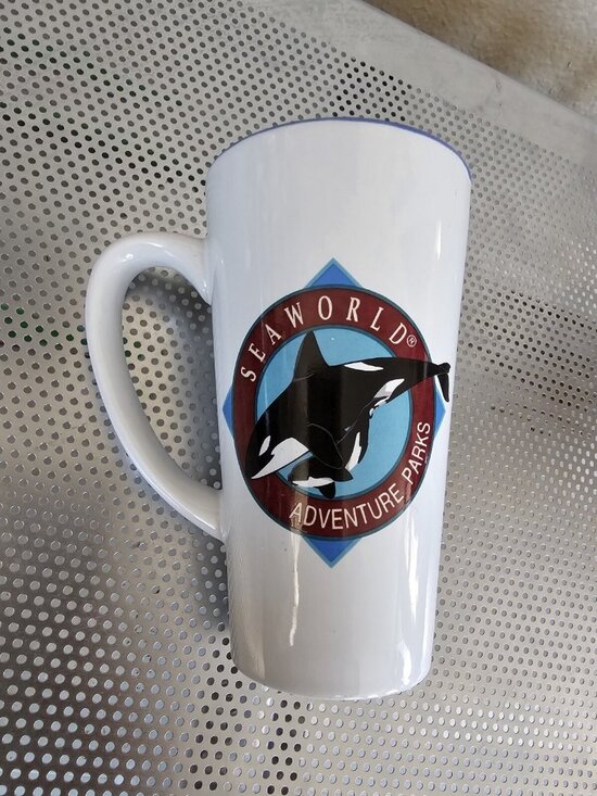 Seaworld Other - Sea World Adventure Parks Vintage Souvenir Coffee Mug Ceramic
